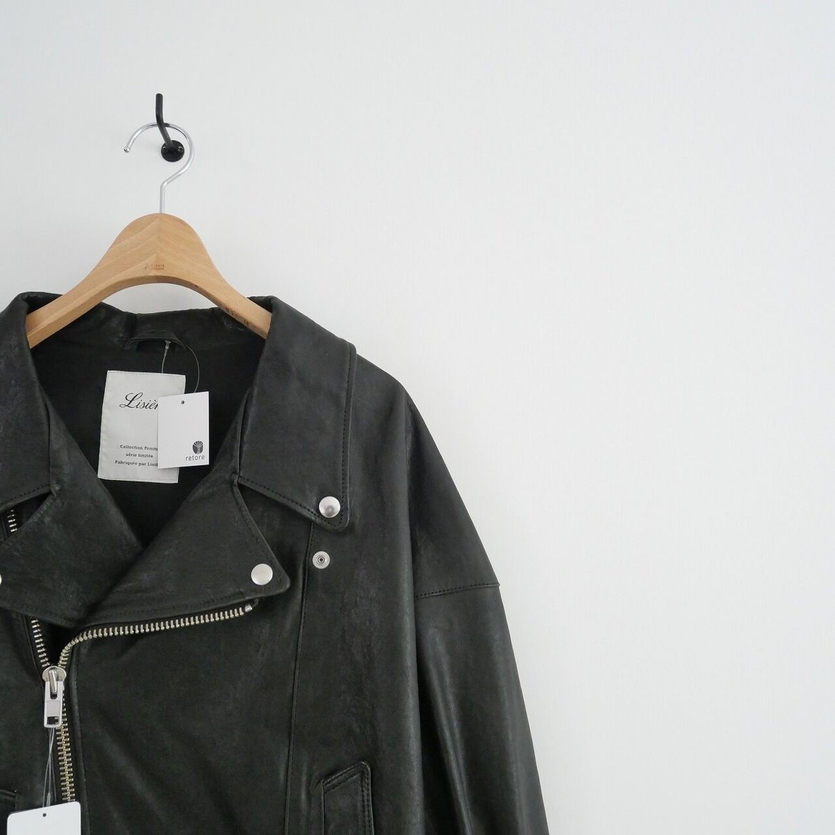 2020AW 未使用 / Lisiere L'Appartement / Leather Ri 2020AW 未使用 / Lisiere L'Appartement / Leather Ri