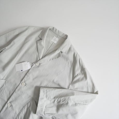 2025SS 未使用 TOUJOURS COTTON*SILK LIGHT WEIGHT GABERDINE CLOTH Atelier Coat TM42CC01 2606-0361