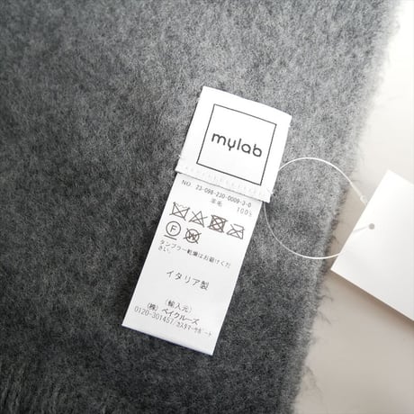 継続販売品 / FRAMeWORK購入品 / MYLAB / ヴァージンウールストール / 23098230000930 / 2512-1241