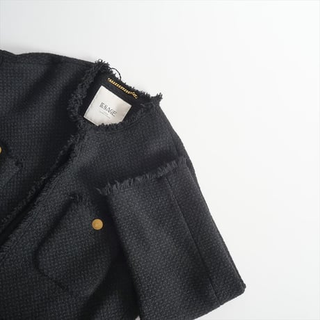 2022AW / L'ESSAGE JOURNAL STANDARD / GIOLICAツイード BIGジャケット / 22010370000230 / 2402-2025