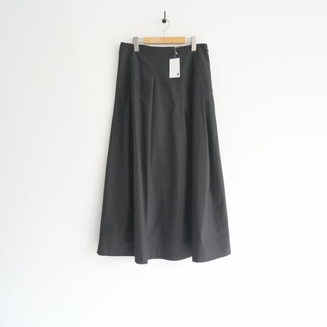 2023SS / MUSE de Deuxieme Classe購入品 / Col Pierrot / CTN PLEATED スカート（BLACK） / 2402-0605