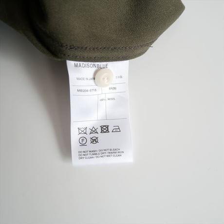 継続販売品 / MADISON BLUE / HAMPTON SHIRT W/GABARDINE / MB204-5713 / 2504-0212