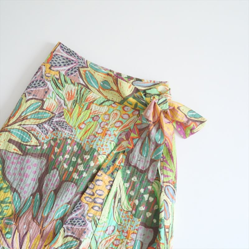 2024SS / CABaN / TOMORROWLAND / ガーデンプリント ティアードラ