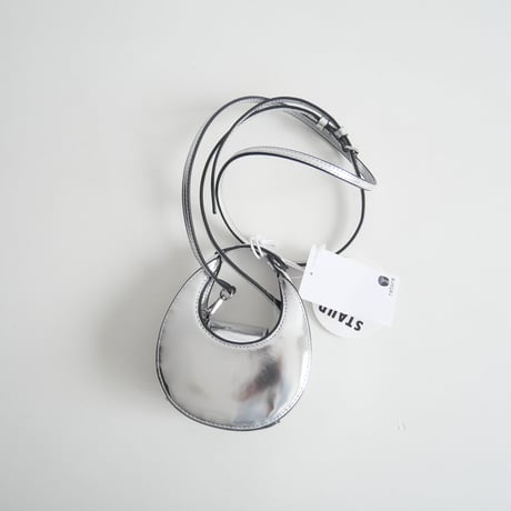 継続販売型 / 未使用 / STAUD / MICRO MOON BAG CHROME / 265-9351 / 2404-0193