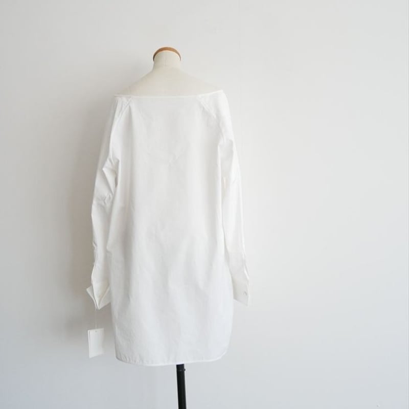 2025AW / Whim Gazette / ブロードオフショルダーブラウス / WGZ10