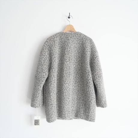 2024AW / 未使用 / TOMORROWLAND collection / アニマルシャギー ノーカラーコクーンコート / 13084408302 / 2501-0262