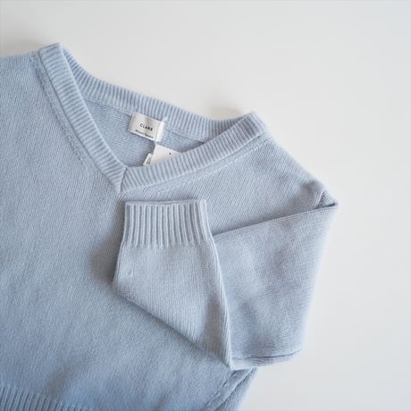 〇2025AW今季 / 未使用 / 田中みな実さんコラボ / CLANE / V NECK KNIT TOPS / 19106-2272 / 2510-1429