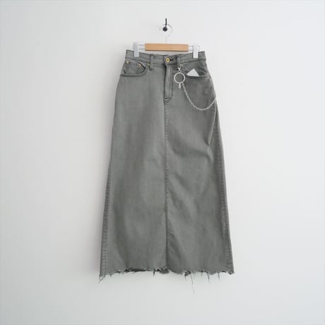 人気完売品 / GOOD GRIEF! / DENIM LONG SK with Chain / 21060560200410 / 2509-0032