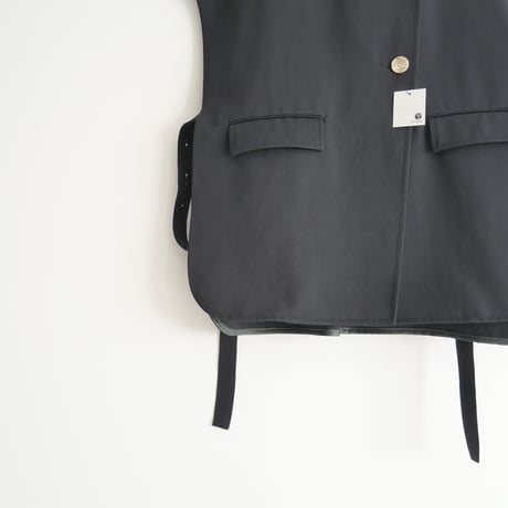 2023SS / LANVIN en Bleu / ベルテッドオーバーサイズベスト / 3326205 / 2401-2001