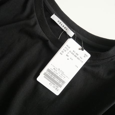 2021 / CELERI / Deuxieme Classe / PUFF Tシャツ / 21070500302110 / 2310-0858