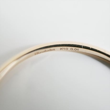 2025・人気完売品 TOMORROWLAND購入品 Hirotaka K10 Diamond リング 31035203001 2605-1447