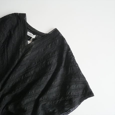 2023SS / 未使用 / journal standard luxe購入品 / SOIL / COTTON VOILE ALL LACE PONCHO / 2505-2097