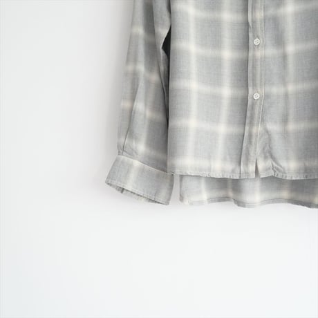 2025・人気完売品 / 未使用 / MUSE de Deuxieme Classe購入品 / REMI RELIEF / RAYON チェックシャツ / 2505-1053