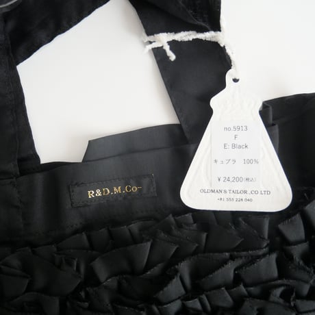 R&D.M.Co-/OLDMANS TAILOR / FRILL BAG / 5913 / 2402-0813