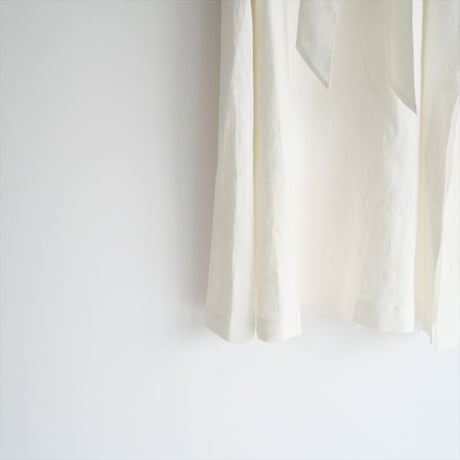 2023SS / 未使用 / Plage / Linen フレア ワンピース / 23040922308020 / 2504-0081