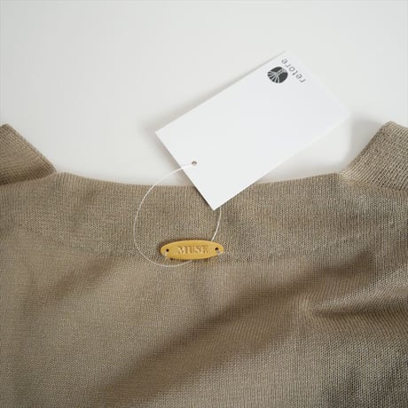 人気完売品 / MUSE de Deuxieme Classe / shake code ショートカーディガン / 23080500424010 / 2509-0596