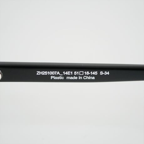 2025AW今季 / 未使用 / ETRE TOKYO×Zoff / Oval Glasses / ZH251007-14E1 / 2511-1188