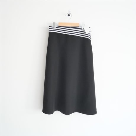 継続販売品 / 未使用 / BORDERS at BALCONY / TWILL SKIRT / BD1111-3H-13 / 2505-0367