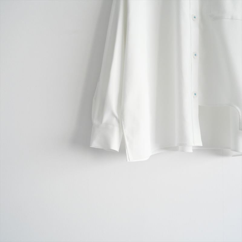 ナゴンスタンス　ｅａｓｙ　ｃａｒｅ　ｃｒｏｐｐｅｄ　ｓｈｉｒｔ 2024SS / nagonstans / easy care cropped shirt /