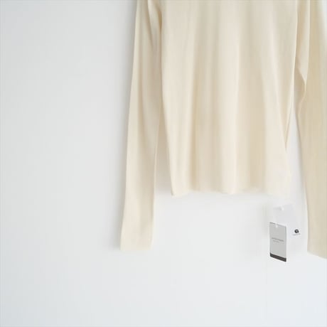 2025SS今季・人気完売品 / 未使用 / Plage / Mesh Sheer ロンT / 25070922109110 / 2505-0530