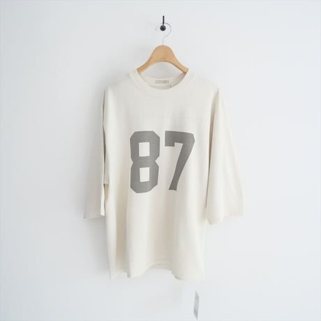 2024SS / 未使用 / L'Appartement別注 / GOOD GRIEF! / FADED PRINT FOOTBALL TEE / 24070560212010 / 2408-0857