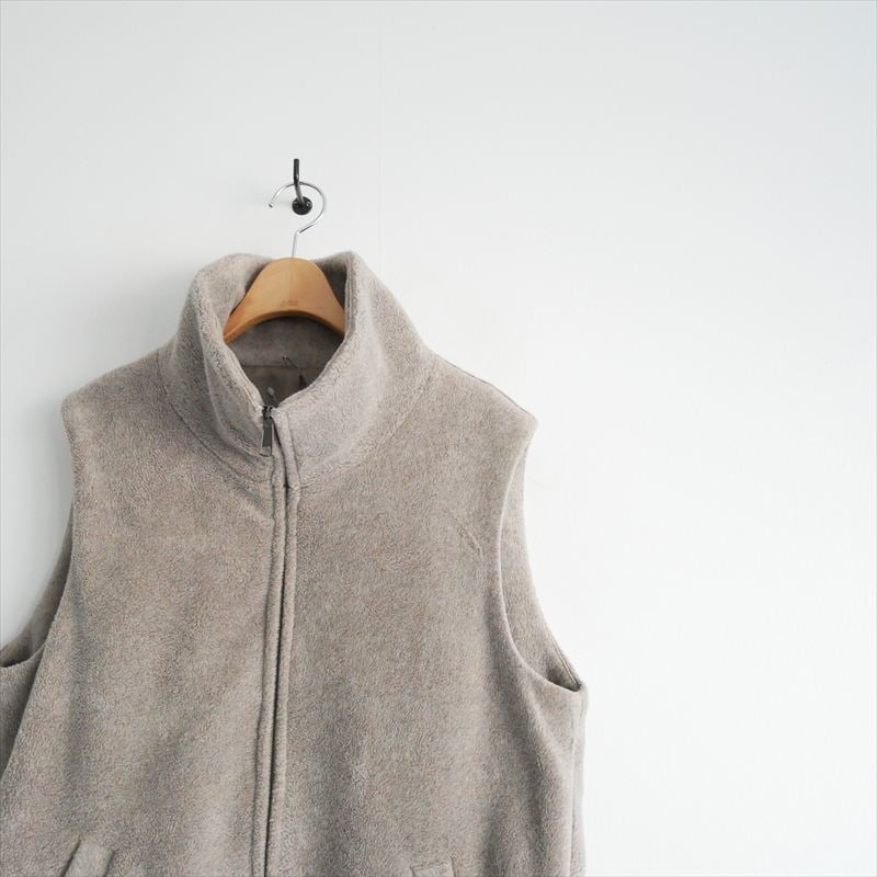 2024AW / ETRE TOKYO / メルトン フリースベスト / 1224510092 2024AW / ETRE TOKYO / メルトン フリースベスト / 1224510092