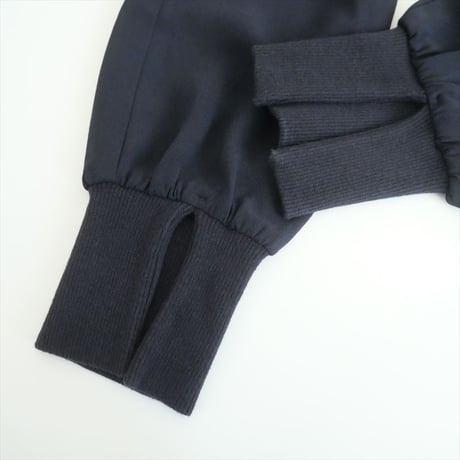 2021AW / MUSE de Deuxieme Classe別注 / Col Pierrot / ジョーゼットスソリブパンツ / 21030521000930 / 2409-0979