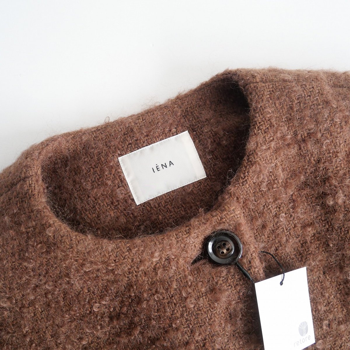 2021AW / IENA / ループツイードカラーレスコート / 2302-0244