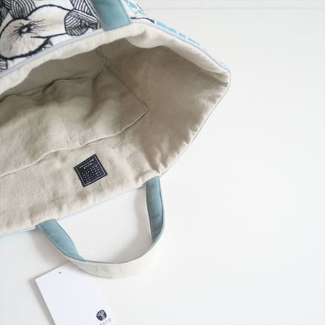 2025SS今季 / 未使用 / mina perhonen / ピースバッグ basket bag / pi0034 / 2506-0347