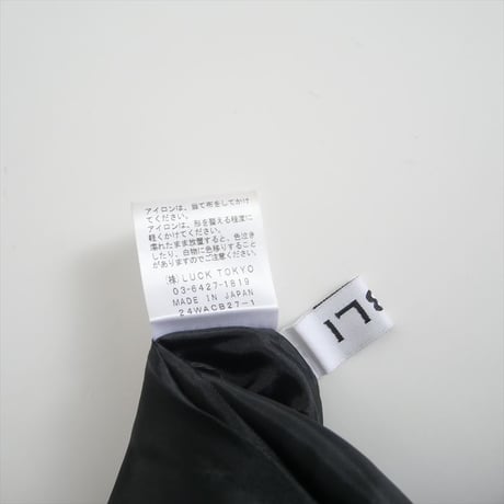 2023AW / OBLI / シルバードットロングスカート / 24WACB27 / 2502-0033
