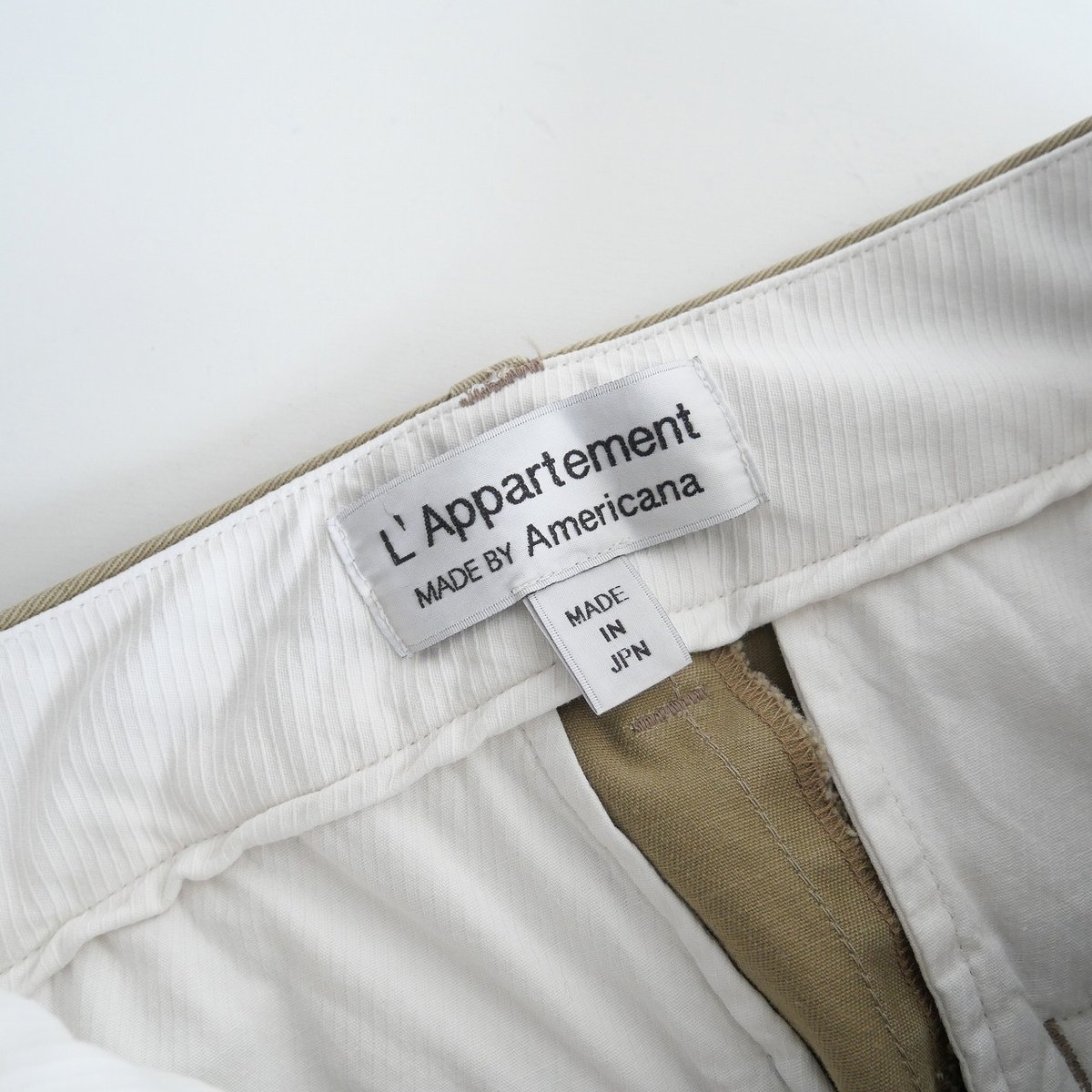 ★ L'appartement 別注 Americana chino pants ☆ L'appartement 別注 Americana chino pants 2022 / 未使用