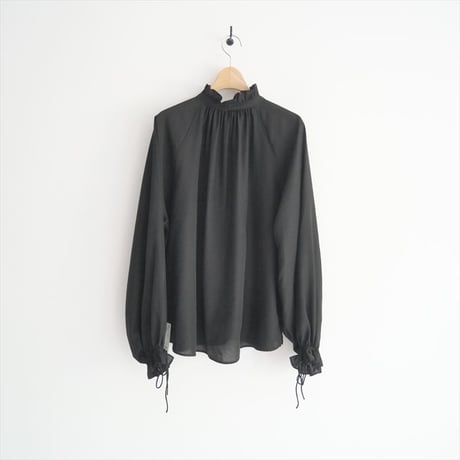 2025SS今季・人気完売色 / 未使用 / SPICK&SPAN / ハイブリットフリルリボンブラウス / 25051200903010 / 2505-1021