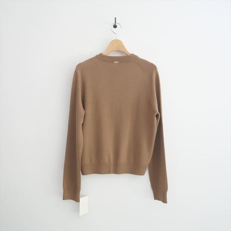 2023AW / 未使用 / DEUXIEME CLASSE / WISH クルーネック カーディガン / 23080500402030 / 2510-0456