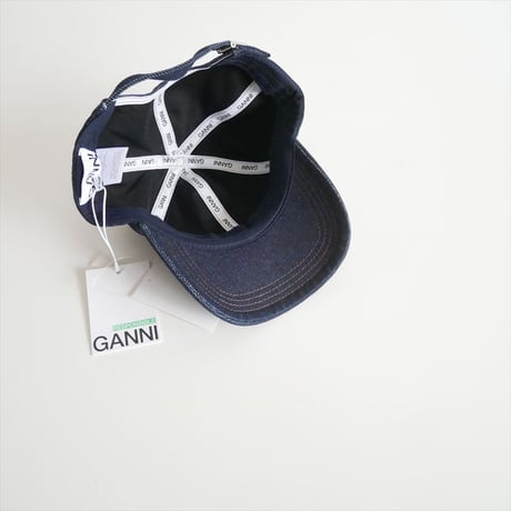 未使用 / GANNI / デニムキャップ / A6196 / 2512-0558