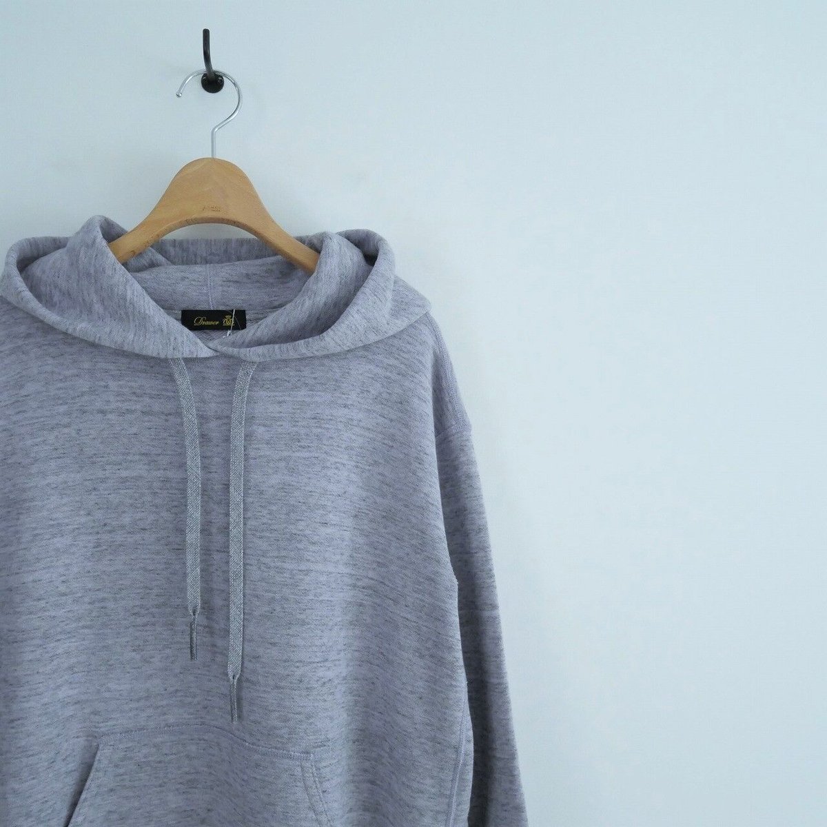 ドゥロワー Drawer コットンカシミヤ裏毛パーカー Drawer（ドゥロワー）の「Drawer コットンカシミヤ裏毛パーカー（T