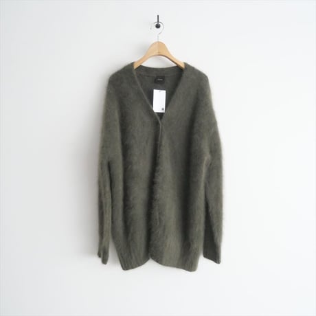 2022AW / SPICK&SPAN / ファーニットロングカーディガン / 22080200701140 / 2402-0282