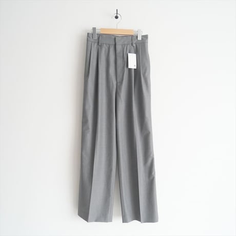 2023SS・人気完売品 / DEUXIEME CLASSE / WOOL TRO タックパンツ / 23030500420010 / 2503-0874