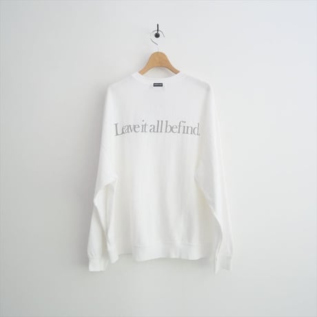 2025・人気完売品 / 未使用 / AP STUDIO別注 / AMERICANA / Leave it all behindロングスリーブTシャツ  / 2506-0159