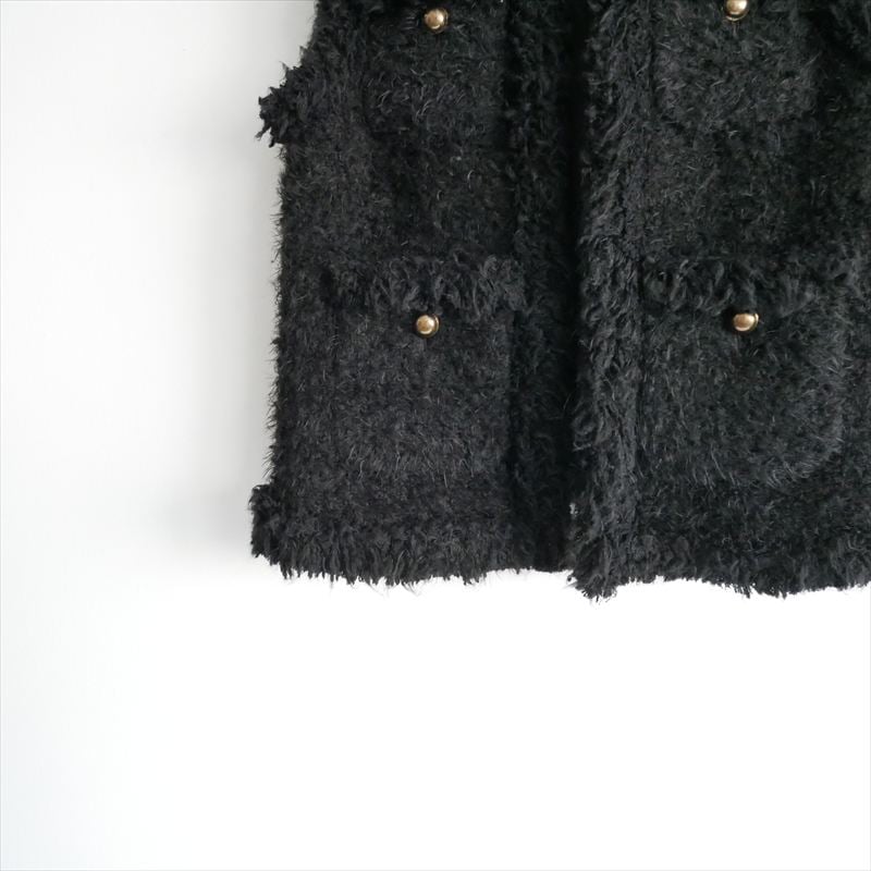 2023AW / UNITED ARROWS / シャギー ツイード ベスト / 152229