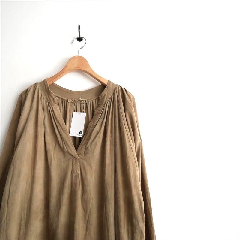 Deuxieme Classe ★LOVE  TANJANEコットンガウン Deuxieme Classe（ドゥーズィエムクラス） ワンピース 「LOVE TANJANE