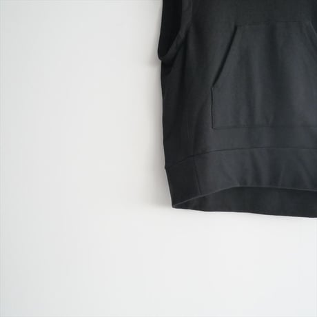 2023SS / PLAIN PEOPLE / コットンスウェットノースリーブパーカー / A1533UB503 / 2405-0711