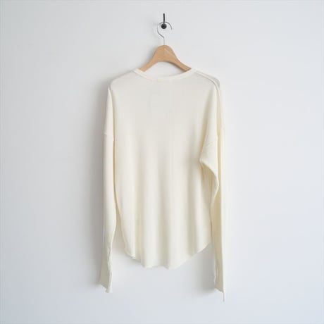 2022AW / 未使用 / DEUXIEME CLASSE / co/ca waffle プルオーバー  / 22070500805030 / 2409-0769