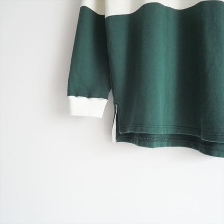 2023AW / SPICK&SPAN / カノコボーダーラガーシャツ / 23070200808030 / 2407-0038