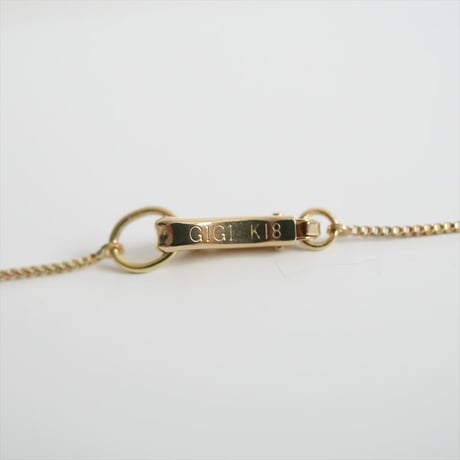 2023 / GIGI / Gold line necklace 50cm / 2410-0081