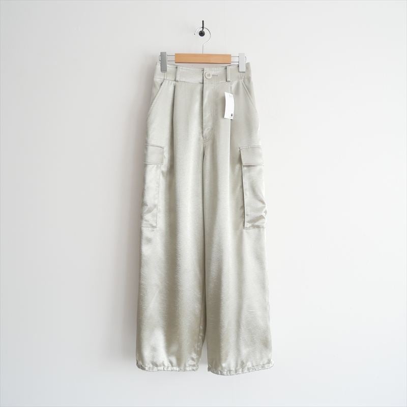 NOBLE / クレーターサテンカーゴパンツ / 24030240101010 / 2603-