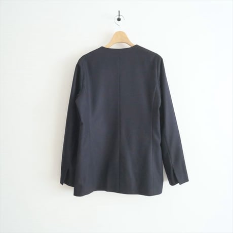 2022AW / DEUXIEME CLASSE / Collarless ブレザー(NAVY) / 22010500801030 / 2402-0647