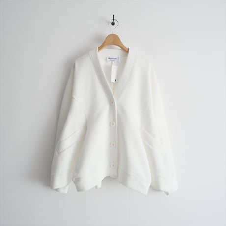 2024SS・人気完売品 / nagonstans / curve drape cardigan / 470HS880530 / 2412-0645