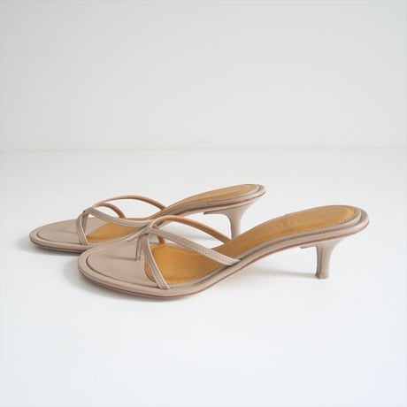 2024SS / UNITED ARROWS購入品 / PIPPICHIC / NUDE ミュールサンダル / PP24S-NUDE MULE 19 / 2410-2060