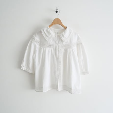 Khadi and Co. / アンドラプレインカディレースブラウス　VENUS / 2403-0069
