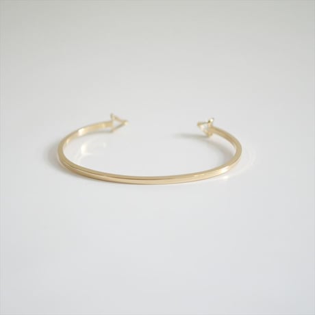 2025・人気完売品 / DEUXIEME CLASSE購入品 / Laaina / TRIANGLE TOPAZ CUFF / 25091510001510 / 2509-0611